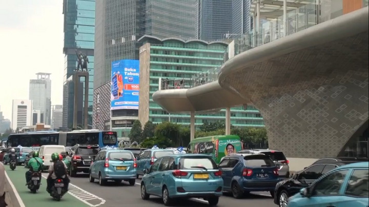 Car Free Night di Malam Tahun Baru, Ruas Jalan Sudirman-Thamrin akan Ditutup