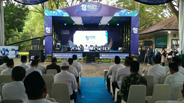 Kenang 18 Tahun Tsunami Aceh, Ribuan Warga di Aceh Utara Gelar Zikir dan Doa Bersama