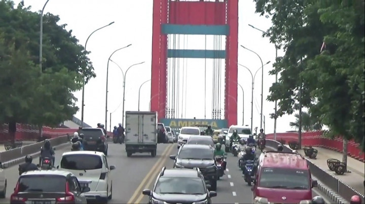 Jembatan Ampera akan Ditutup Saat Malam Pergantian Tahun Baru