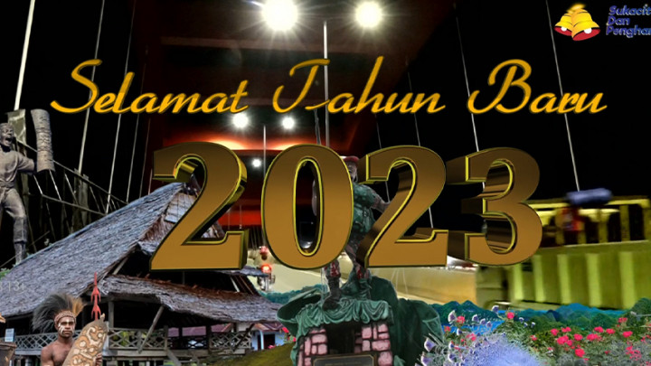 Jayapura dan Indonesia Timur Rayakan Cahaya Tahun Baru 2023