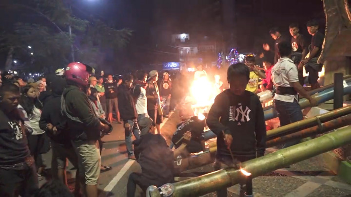 Festival Meriam Bambu, Ribuan Warga Toraja Tumpah Ruah ke Jalan