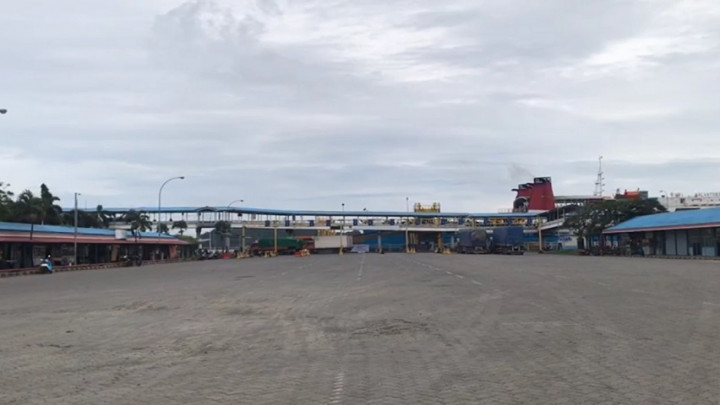 Libur Pergantian Tahun, Pelabuhan Bakauheni Sepi Pemudik