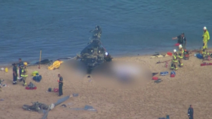 Tabrakan Helikopter di Australia Tewaskan 4 Orang