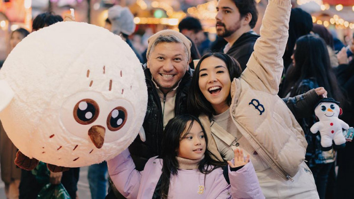 Nostalgia, Gading Marten Posting Foto Liburannya Bersama Gisella dan Gempita