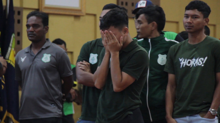 Air Mata Perpisahan PSMS Medan Usai Liga 2 Dihentikan