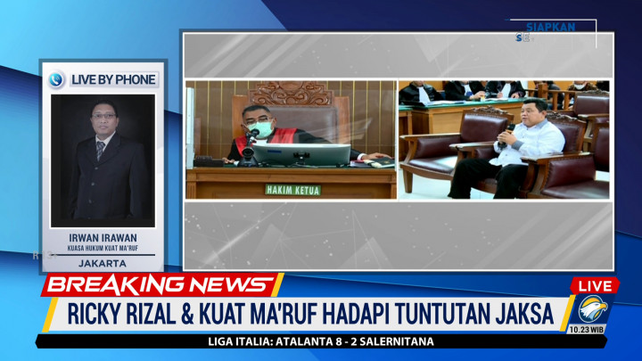 Jelang Tuntutan, Kuasa Hukum Berharap Kuat Ma'ruf Dituntut Bebas