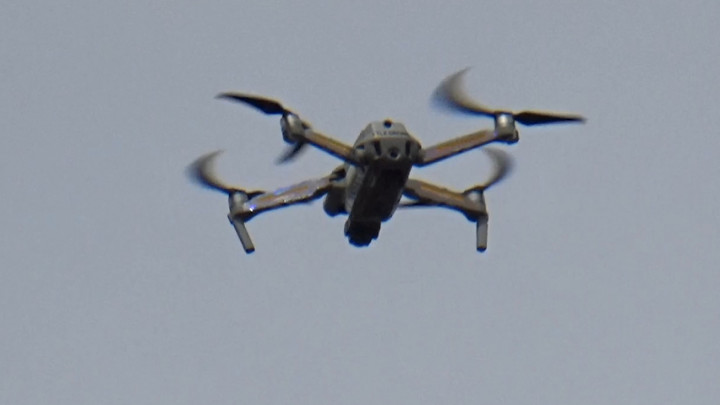 Uji Coba Tilang Elektronik Menggunakan Drone di Jepara