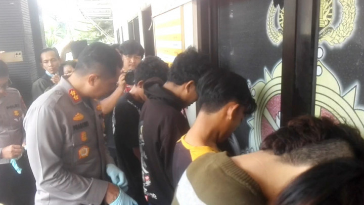 Anggota Geng Motor Meresahkan Warga Diamankan Polres Banjar