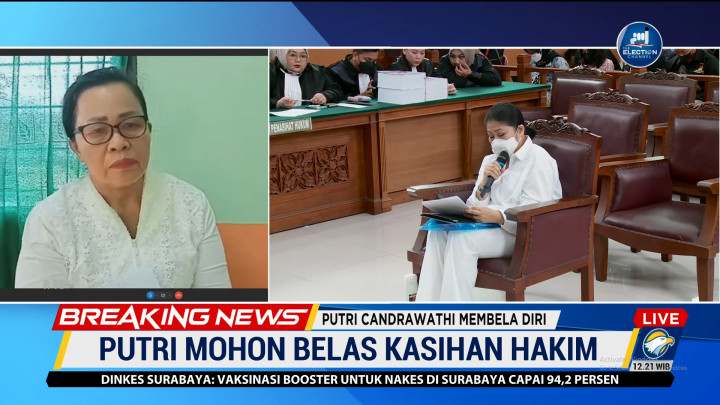 Mohon Belas Kasih Hakim, Putri Candrawathi: Saya Tak Mau Gagal Jadi Ibu