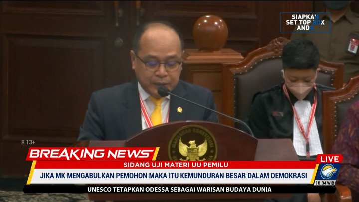 Sistem Pemilu Proporsional Tertutup Bentuk Kemunduran Besar Demokrasi