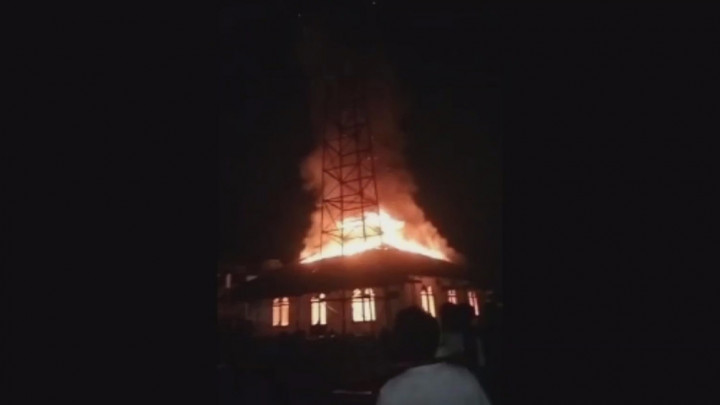 Heboh! Seorang ODGJ Ditangkap Usai Membakar Masjid di Garut