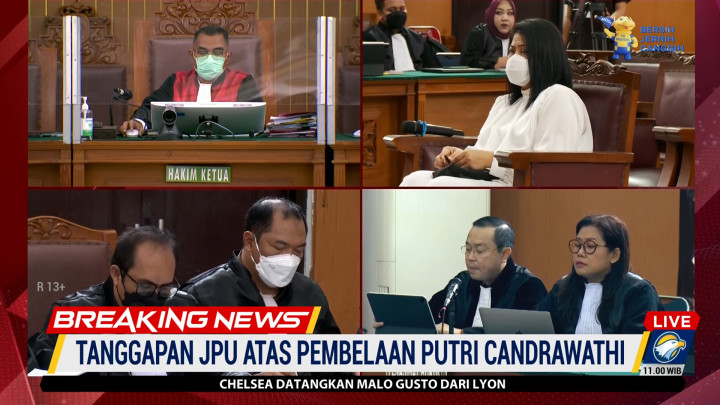 Jaksa Minta Pledoi Terdakwa Putri Candrawathi Ditolak