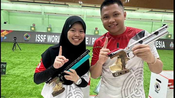 Indonesia Raih Medali Perunggu Kedua di Kejuaraan Dunia Menembak