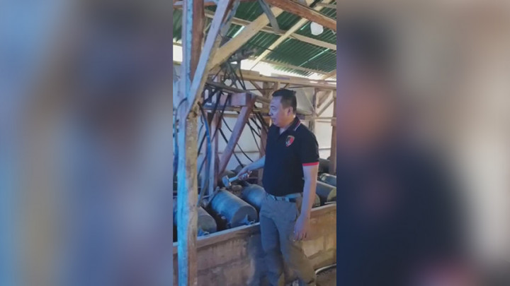 Polisi Grebek Tambang Emas Ilegal di Lampung Selatan