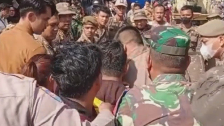Penertiban Pedagang Kaki Lima di Deli Serdang Berlangsung Ricuh