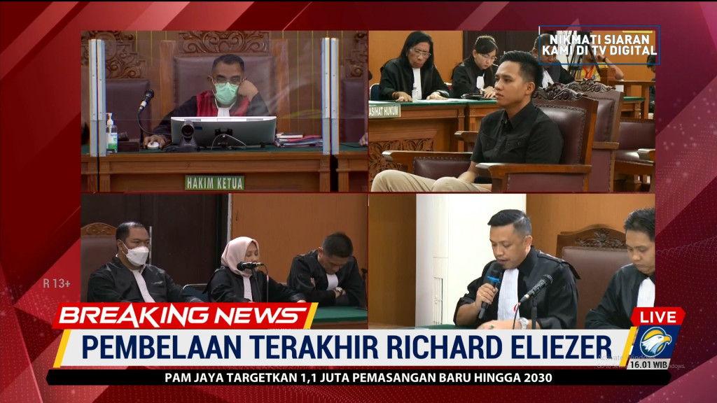 Tetap Pegang Teguh Pleidoi, Kuasa Hukum Eliezer Tolak Replik JPU