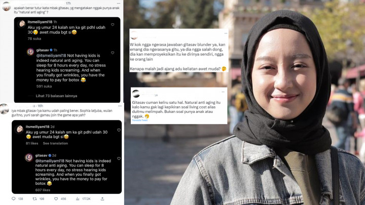 Heboh! Gitasav Sebut Childfree Bikin Awet Muda