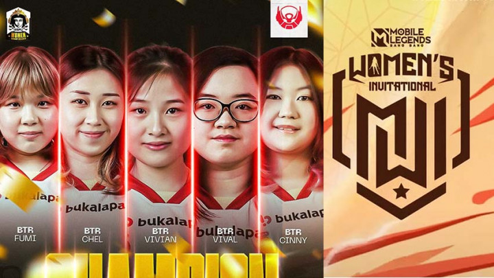 Bigetron Era Kuasai Grup A MLBB Women's Invitational 2023