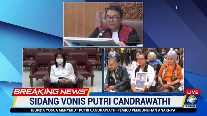 Hakim Nilai Alasan Putri Candrawathi yang Tak Tahu Soal Penembakan Yosua Tak Masuk Akal