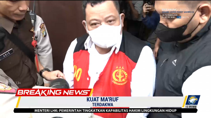 Kuat Ma'ruf: Saya Akan Banding, Saya Tidak Membunuh