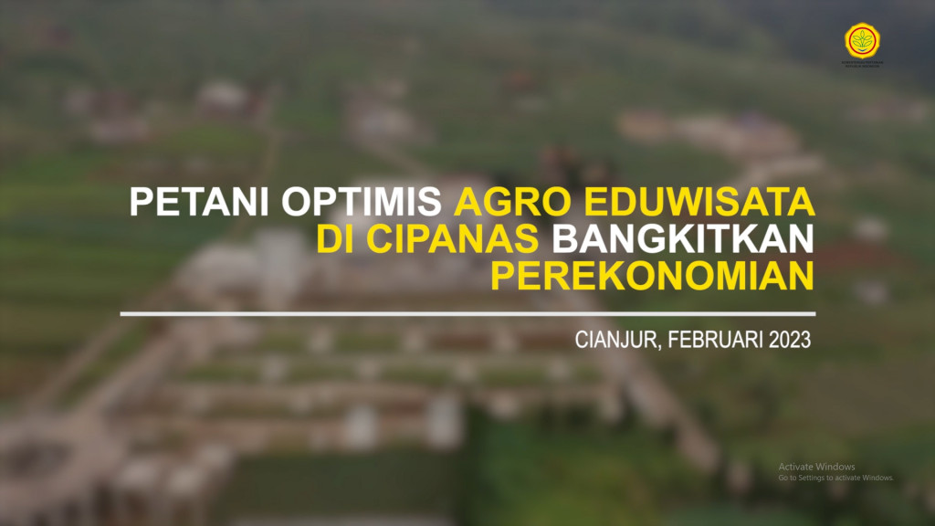 Petani Optimis Agro Eduwisata di Cipanas Bangkitkan Perekonomian