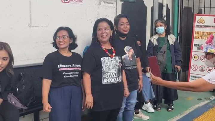 Jelang Sidang Vonis, Eliezer Angel's Datangi PN Jakarta Selatan