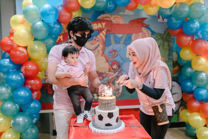 Pesta Ultah Pertama Anak Aurel dan Atta Disiarkan di TV