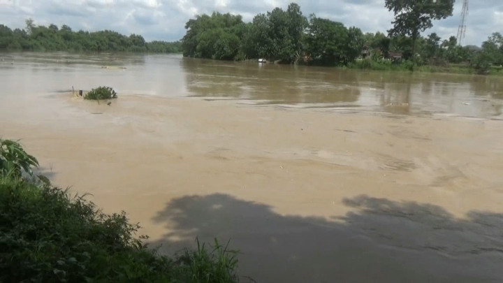 BPBD Tetapkan Status Siaga untuk  Sungai Bengawan Solo di Bojonegoro