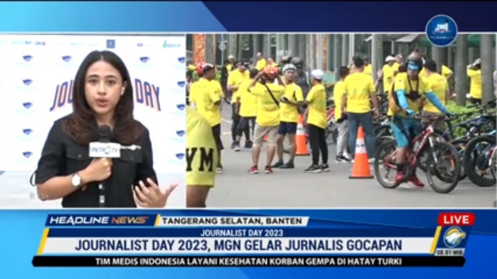 Journalist Day 2023, Media Group Gelar Gowes 'Jurnalis Gocapan'