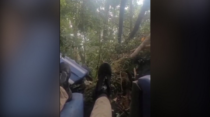 Detik-detik Pasca Helikopter Kapolda Jambi Berhasil Mendarat Darurat