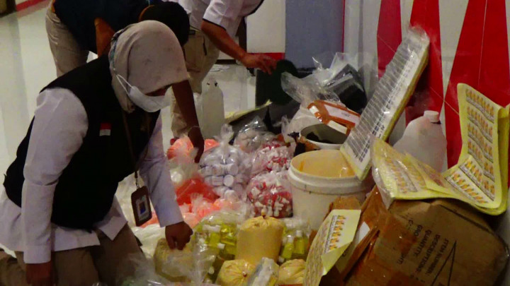 BBPOM Aceh Sita Kosmetik Ilegal  Siap Edar Hasil Produksi Rumahan