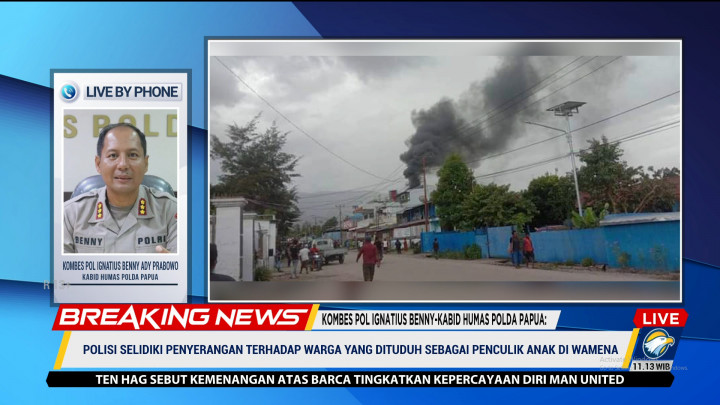 Kronologi Kerusuhan di Wamena Papua