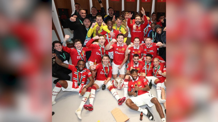 Kalahkan Newcastle di Final, Manchester United Jadi Juara Carabao Cup 2023