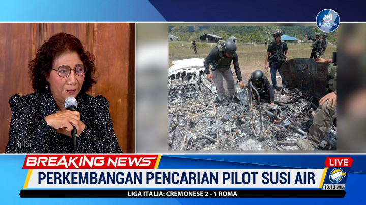 Buntut Insiden Pembakaran, Susi Pudjiastuti Minta Maaf Penerbangan di Papua Terganggu