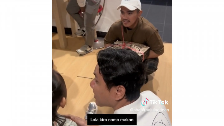 Lucu! Seleb TikTok Cilik Lala Mengira Jokowi Nama Makanan, Sang Ayah Ketar-ketir