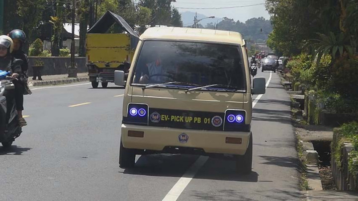 Inovasi Mobil Listrik, Siswa SMK Manfaatkan Mobil Bekas