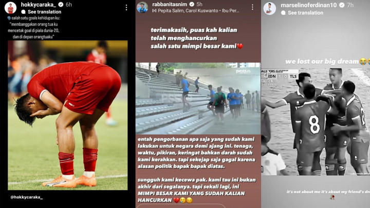 Kekecewaan Pemain Timnas U-20 Usai Batal Jadi Tuan Rumah Piala Dunia