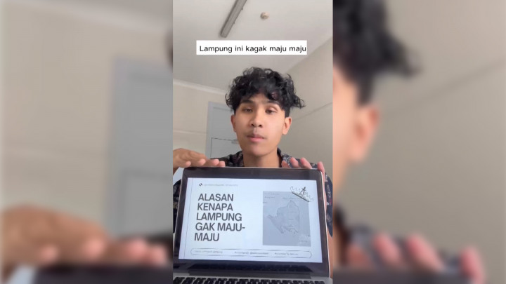 TikToker Bima Dipolisikan Akibat Kritik Infrastruktur Lampung, Sang Ayah Buka Suara