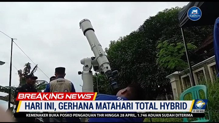 Gerhana Matahari Total Hibrida Muncul di Wilayah Timur Indonesia