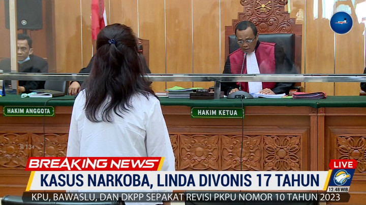 Linda Pujiastuti Alias Anita Divonis 17 Tahun Penjara di Kasus Narkoba Teddy Minahasa