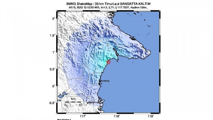Gempa Magnitudo 5,4 Guncang Banten dengan Kedalaman 10 Km