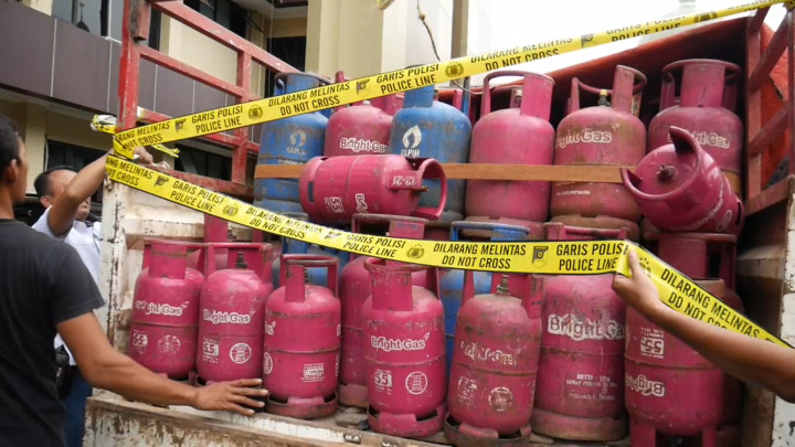 Polres Jaksel Berhasil Bongkar Praktik Oplos Gas Elpiji