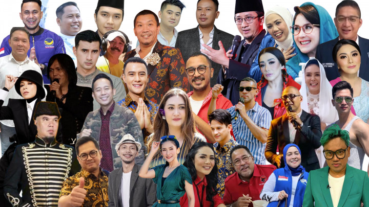 Sederet Artis Ikut Nyaleg di Pemilu 2024, Ada Denny Cagur hingga Chef Arnold