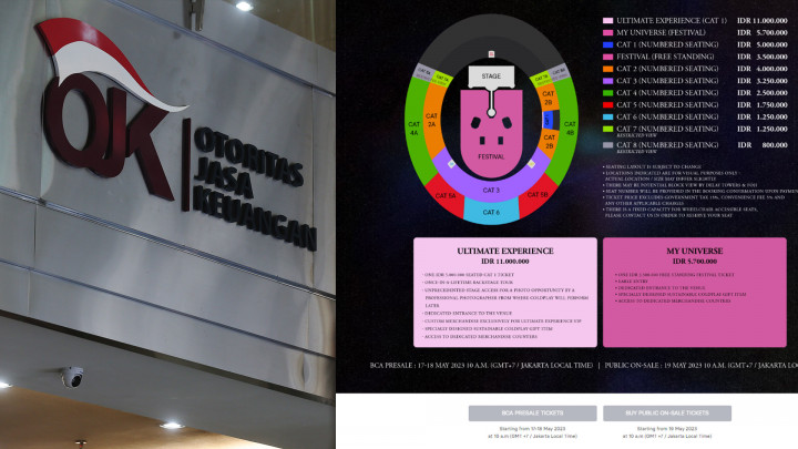 OJK Benarkan Permintaan Pinjol Meningkat di Pekan War Tiket Coldplay