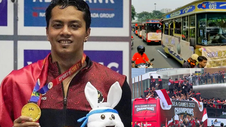 Soal Kirab Juara SEA Games 2023, Atlet Renang: Harusnya Kita Diperlakukan Sama