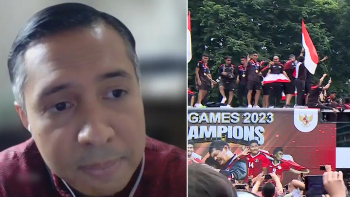 Soal Beda Kendaraan Saat Kirab Juara SEA Games 2023, Ini Penjelasan Kemenpora