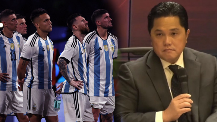 Soal Biaya Rp70 Miliar Demi Datangkan Timnas Argentina, Ini Kata Erick Thohir