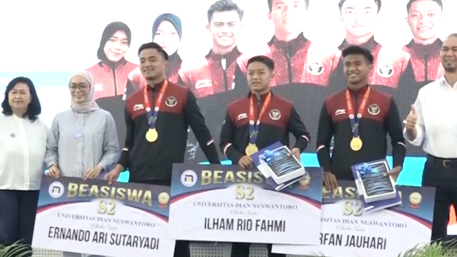  Usai Raih Emas, Atlet SEA Games 2023 Dapat Beasiswa Kuliah S2 di Semarang