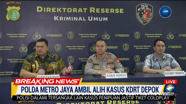 Kasus KDRT di Depok, Polda Metro Jaya Buka Opsi Restorative Justice
