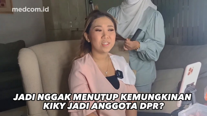 Ditanya soal Terjun ke Politik, Begini Respon Kiky Saputri